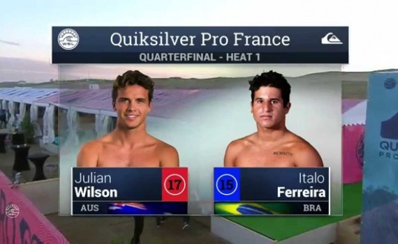 サーフムービー：2015 Quik Pro France: QF, H1 Recap