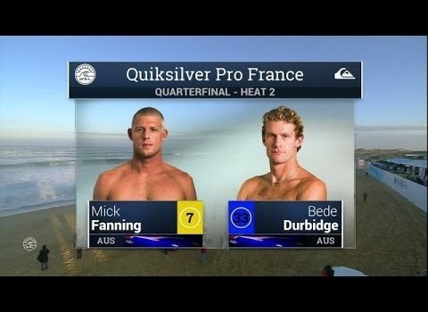 サーフムービー：2015 Quik Pro France: QF, H2 Recap