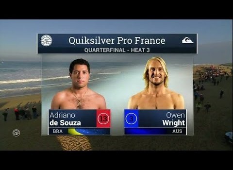 サーフムービー：2015 Quik Pro France: QF, H3 Recap