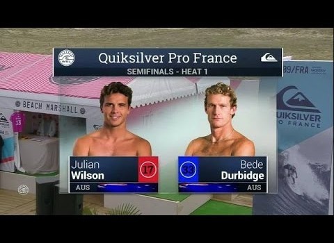 サーフムービー：2015 Quik Pro France: SF, H1 Recap