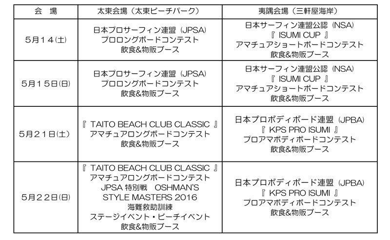 2016フェスタ概要