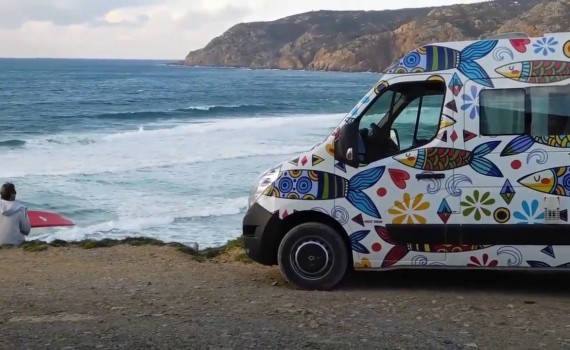 サーフムービー：Moana surf Van Trip around Portugal coast