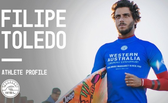 WSL アスリートプロファイル Filipe Toledo