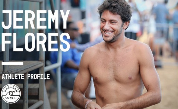 WSL アスリートプロファイル Jeremy Flores