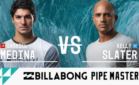 ケリースレーター vs. Gabriel Medina- Round Five, Heat 3 – Billabong Pipe Masters 2017