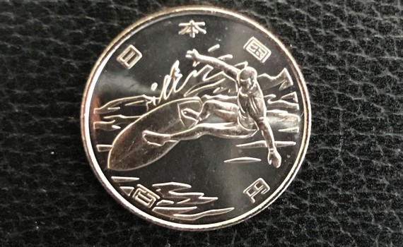 サーフィン オリンピック記念硬貨